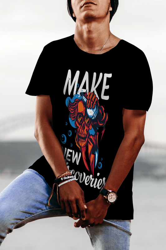 "make me new discoveries"- Unisex Oversized Standard T-Shirt