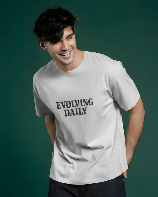 "Evolving Daily"-Unisex Classic Crew T-Shirt